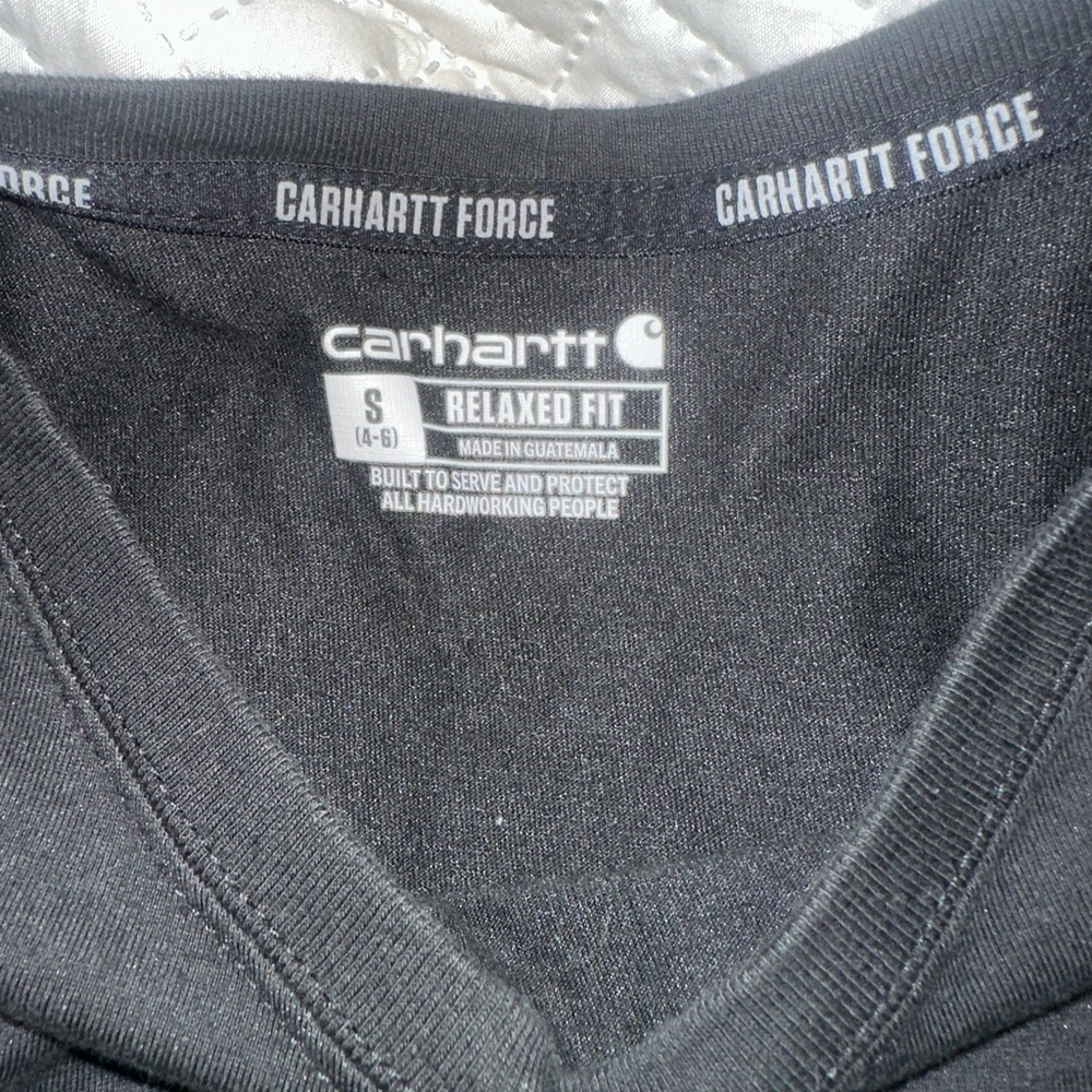 Carhartt Force Black Relaxed Fit Shirt - Picture 2 of 2